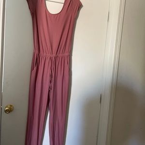 Pink jumpsuit